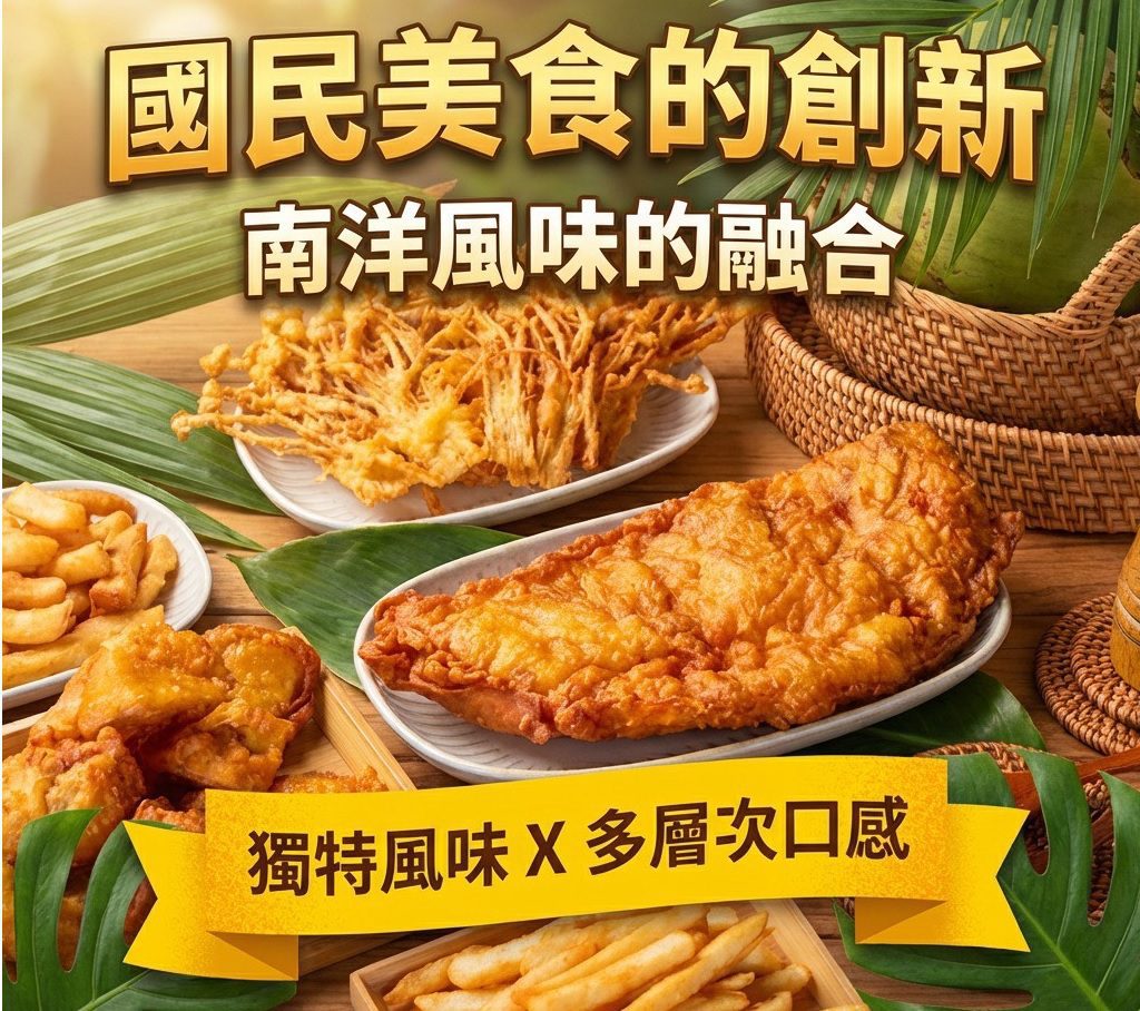年輕夫妻返鄉築夢　南洋風味雞排成社頭新人氣美食