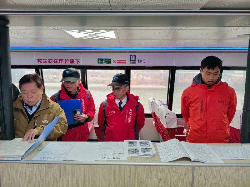 港灣新聞網／春節搭船注意 航港局抽查45艘客船鎖定實名制與行動電源火警演練