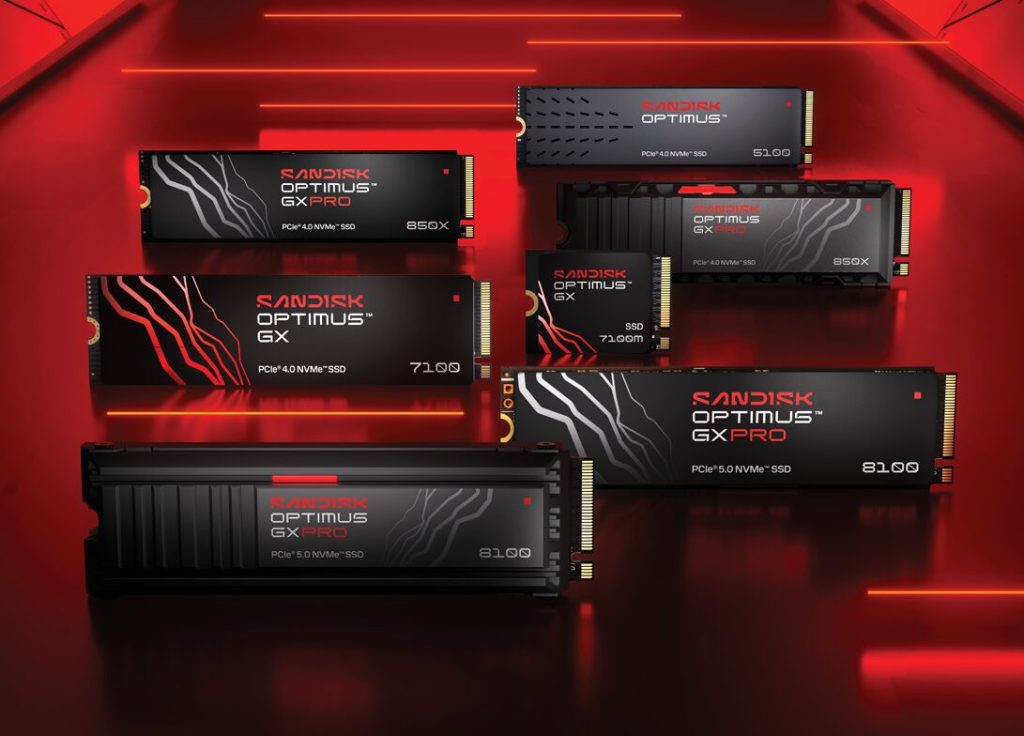 效能玩家必看！SanDisk 發表 Optimus 全新品牌     GX 與 GX PRO 鎖定專業創作者與電競市場