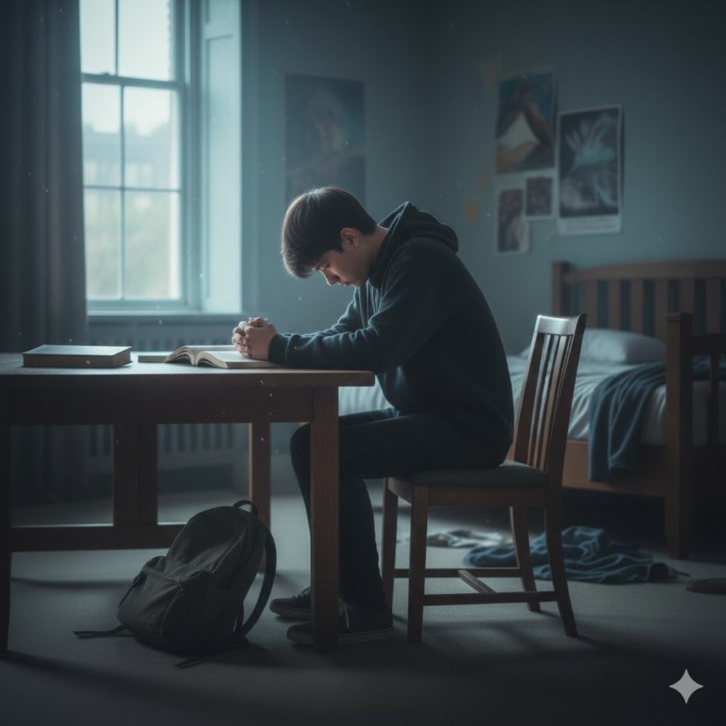 14歲少年從優等生到拒學　青春期的隱形風暴：青少年憂鬱症