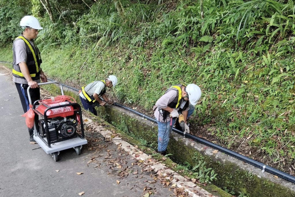 告別枯水期供水不穩！新北水利局投入 570 萬     完成烏來忠治、福山里供水改善