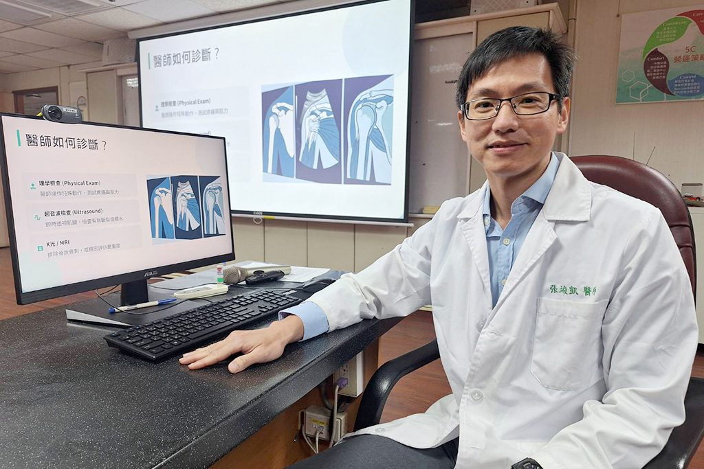 肩膀痛痛手舉不起來　恐旋轉肌腱斷裂