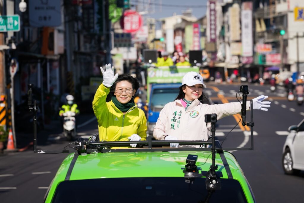 啟動「市民最大咖」市民大運動　林岱樺車隊誓師踏遍高雄千街萬巷