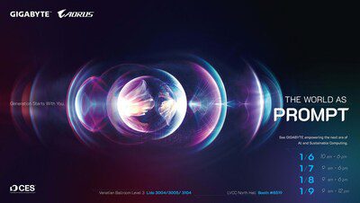 技嘉於 CES 2026 以沉浸式、參與式體驗重新定義人智互動