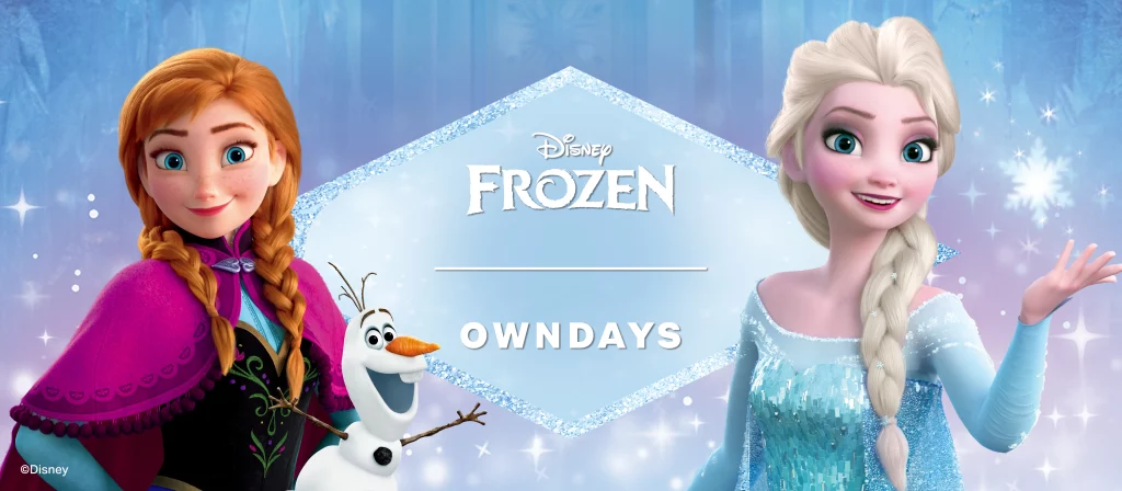 OWNDAYS 匠心鉅獻　迪士尼《冰雪奇緣》輕珠寶聯名系列華麗登場