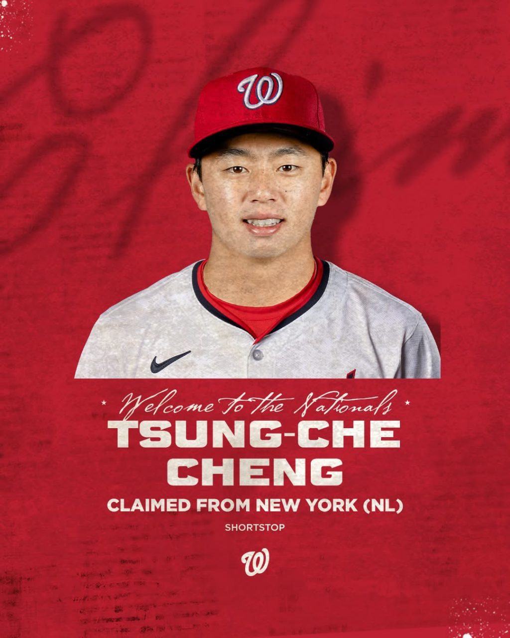 《MLB》結束台灣隊集訓返美就有好消息 鄭宗哲落腳新東家華盛頓國民!