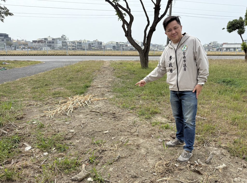 李啟維議員建議台南早期社區增設污水處理系統改善環境河川污染