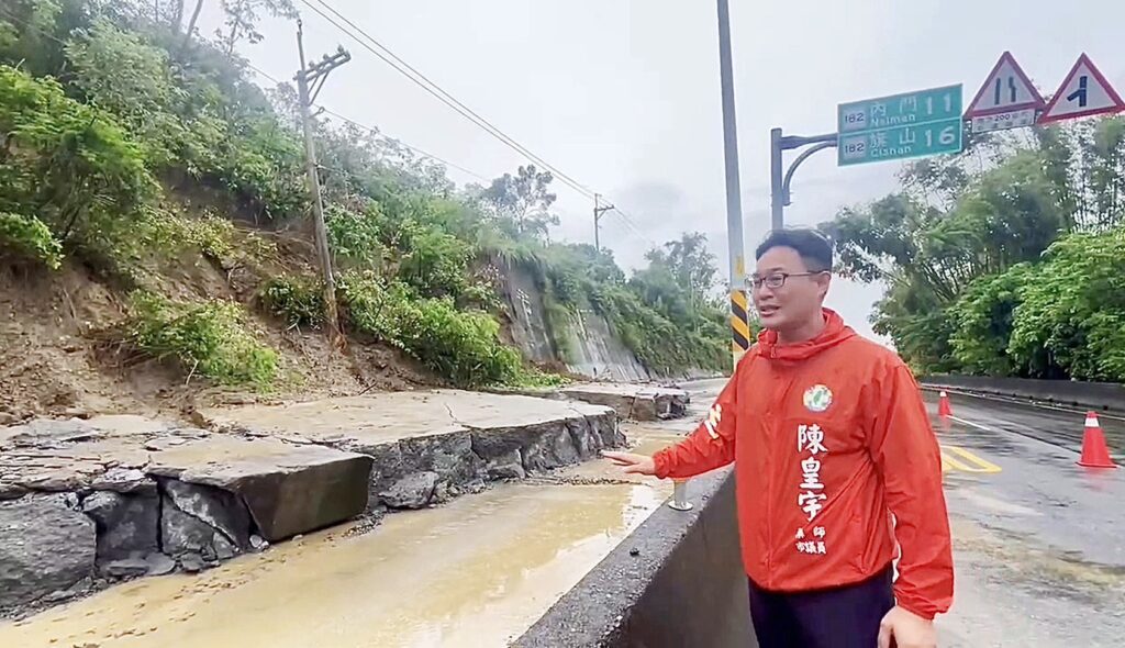 龍崎市道182線災後復建完工　路面刨鋪改善終於春節前完成