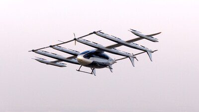 全球首款 峰飛航空5噸級eVTOL天際龍成功完成轉換飛行
