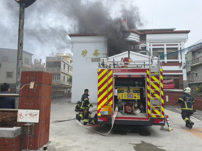 港灣新聞網／派出所驚傳電線走火　消防急馳搶救幸無人傷亡