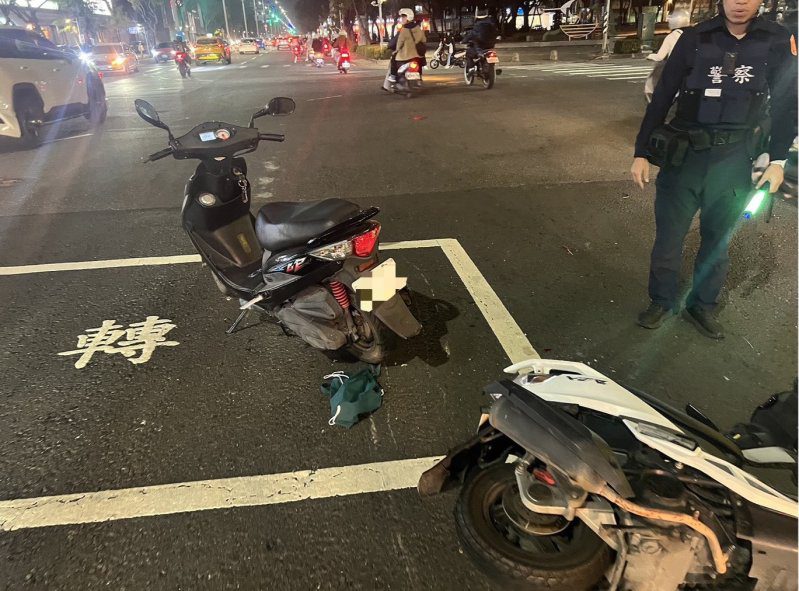 港灣新聞網／高雄苓雅四機車追撞　警方調監視器查獲肇逃騎士