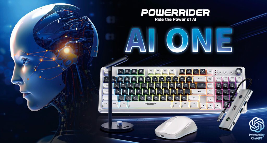 從嘖嘖到 Kickstarter！PowerRider 創辦人郭洪斌推 AI ONE 系列  定義 AI 消費電子新典範