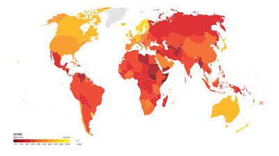 2025 年貪污感知指數：領導力倒退削弱全球反貪污根基 – Transparency International