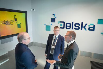 拉脫維亞總統參觀 Delska 全新數據中心—-波羅的海地區緊貼可持續發展的數據中心典範