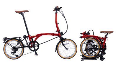 大行發佈LUNDEN系列三折疊自行車 通過DAHON-V技術重塑折疊車性能標桿