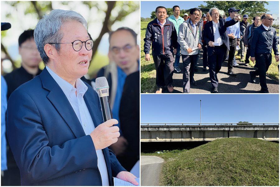 訪視噶瑪蘭橋改建工程　陳金德：基本設計審議通過