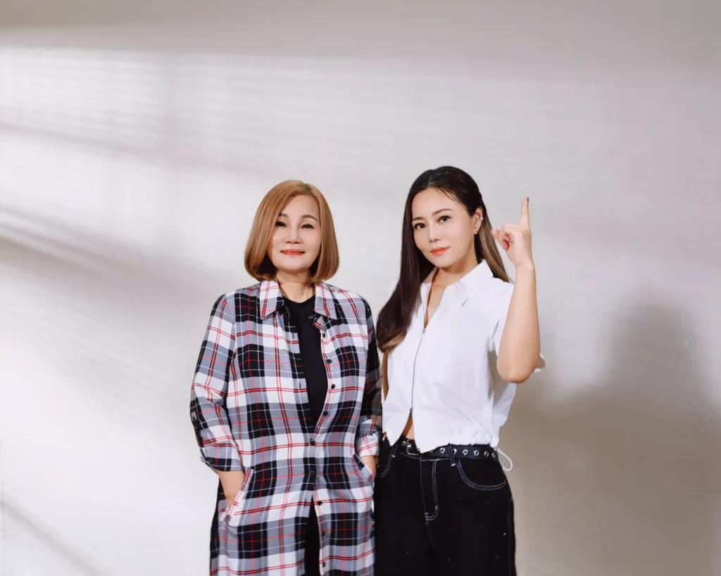 官靈芝 林沛蕎母女首次攜手拍『反詐騙』公益廣告