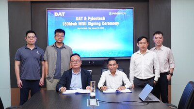 派能科技與越南DAT集團簽署 150MWh 儲能協議，深化東南亞市場布局