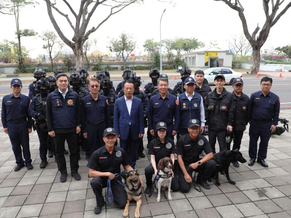 防爆機器人、偵爆犬齊上陣　2026台灣燈會安全層層把關