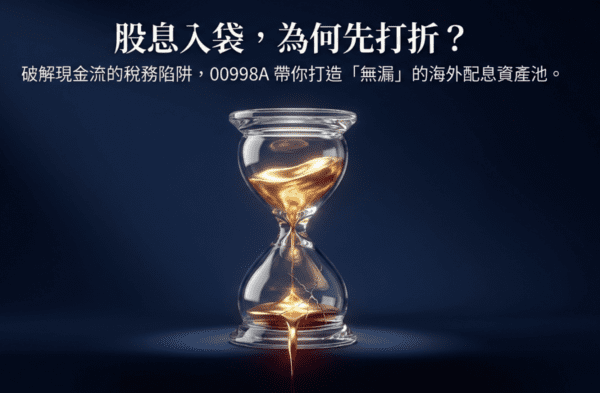 股息入袋先打折？00998A以海外配息優勢，搶攻現金流配置需求