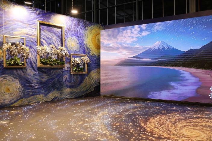 國際蘭展綻放館4亮點必逛　超夯蘭獸、蘭花密道、莫內噴蘭、鋼鐵蘭心