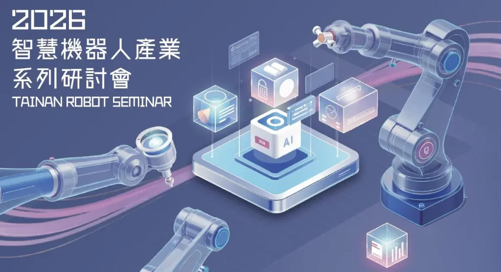 AI與機器人賦能產業升級！臺南市「2026智慧機器人產業系列研討會」首場圓滿落幕   聚焦柳科三期新商機