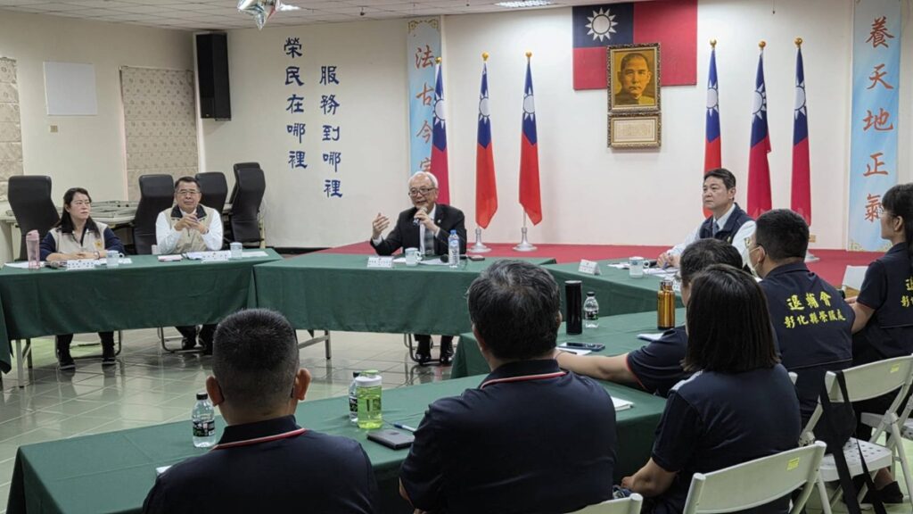 影音/輔導會視導彰化榮服處  關心社區榮民照護「安心御老」平台推動情形