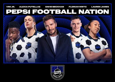 Pepsi® Global 矚目呈獻 Pepsi Football Nation—-頌揚 90 分鐘比賽以外足球文化的新全球平台