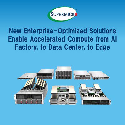 Supermicro 擴充產品陣容，加入 NVIDIA RTX PRO Blackwell Server Edition GPU，以助企業在 AI 工廠、數據中心及邊緣運算更廣泛地採用加速運算