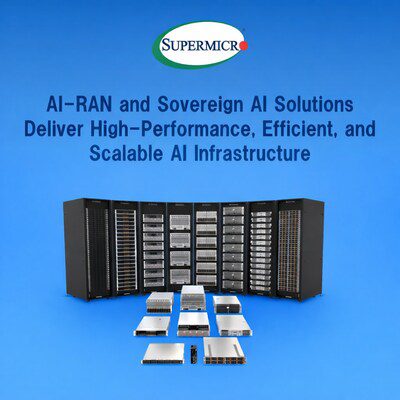 Supermicro 加強支援人工智能無線接入網絡及主權人工智能方案，旨在提供高效能、高效益且可擴展的人工智能基建