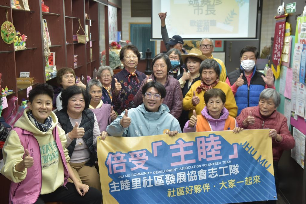 花蓮市福氣站陸續開站   魏嘉彥探視並贈加菜金