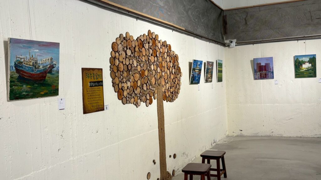 都蘭文創園區春季登場　張信宏油畫個展演繹幾何與自然之美