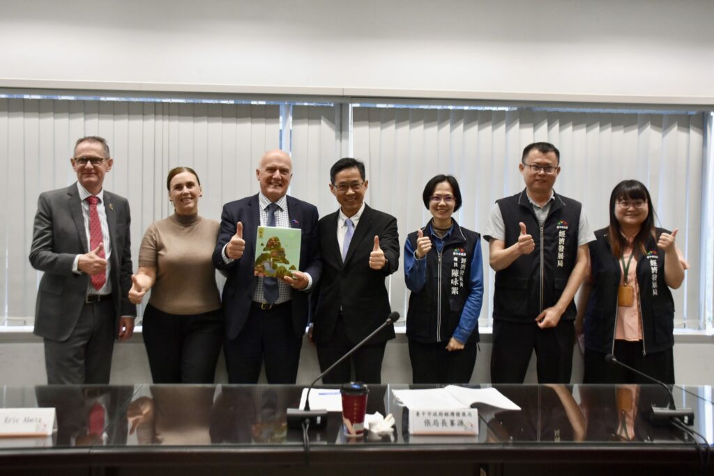 澳洲塔斯馬尼亞財政廳長率團訪中市取經　聚焦精密機械與綠能合作契機