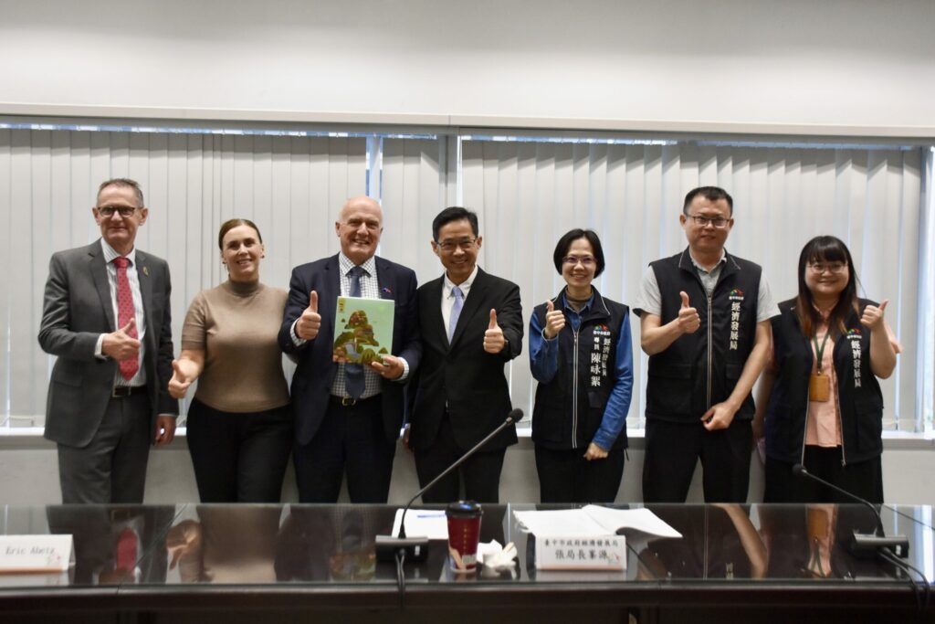 中澳綠能強強聯手！塔斯馬尼亞廳長訪中市，共謀精密機械與氫能新商機
