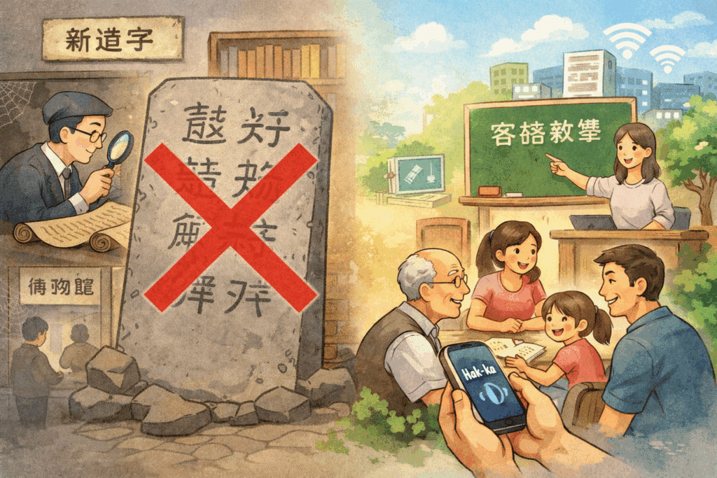 【社論】走出造字迷思：當前客語推廣應以「通行」為首務