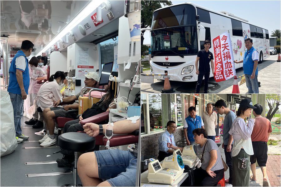 結合環保與公益！全電捐血車+烤雞　為血庫挹注182袋鮮血