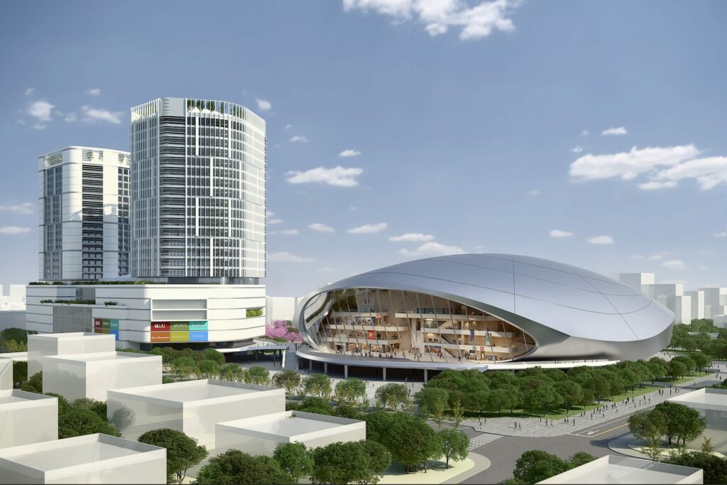 南桃園地標起飛！中壢體育園區 BOT 案招商熱     26 家指標廠商搶進巨蛋商圈