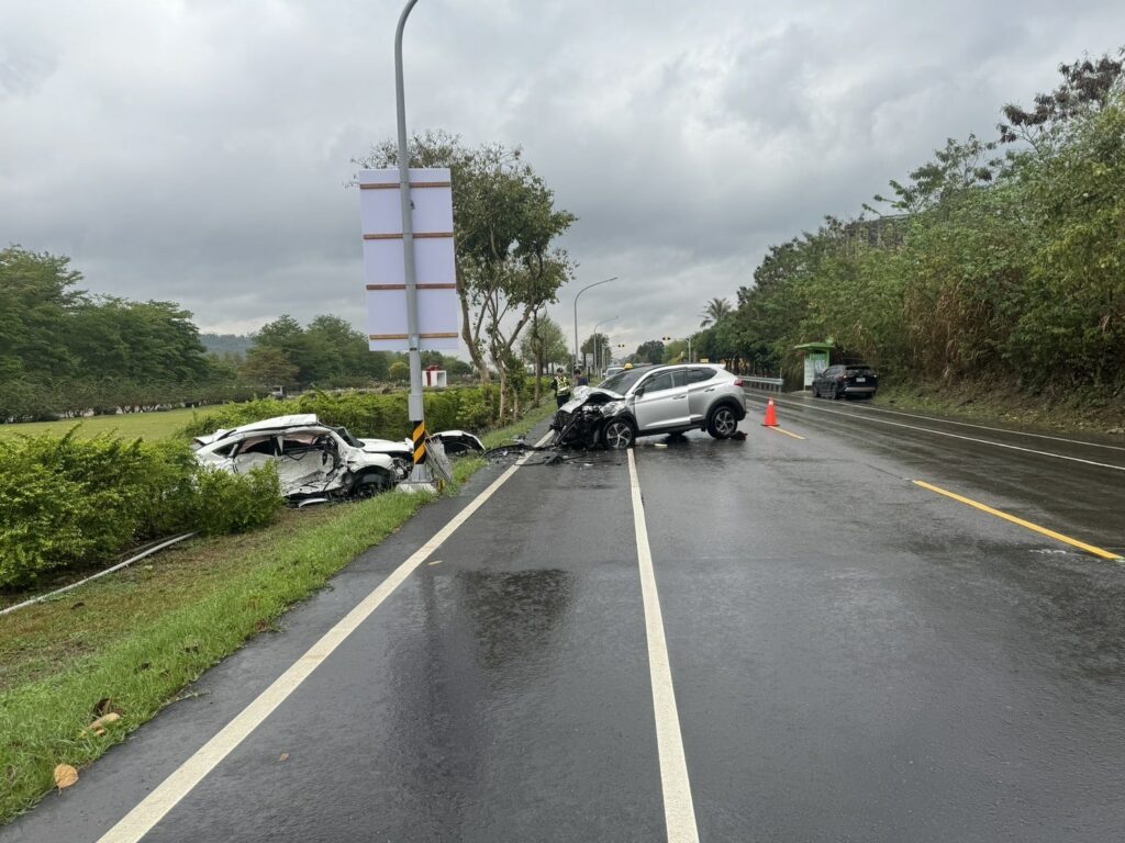 中埔警呼籲天雨路滑　駕駛朋友請減速慢行　注意行車交通安全