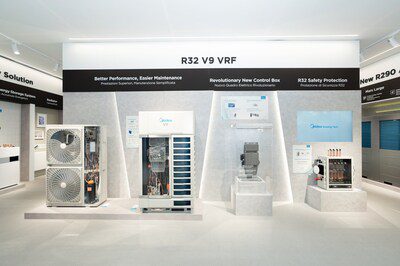 美的海外首發V9多聯機：重新定義商用暖通空調的高效、可靠與便捷