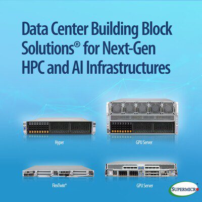 Supermicro 運用 Arm 架構平台及 OCP 系統，為新一代 AI 基建拓展 Data Center Building Block Solutions® 的靈活佈局