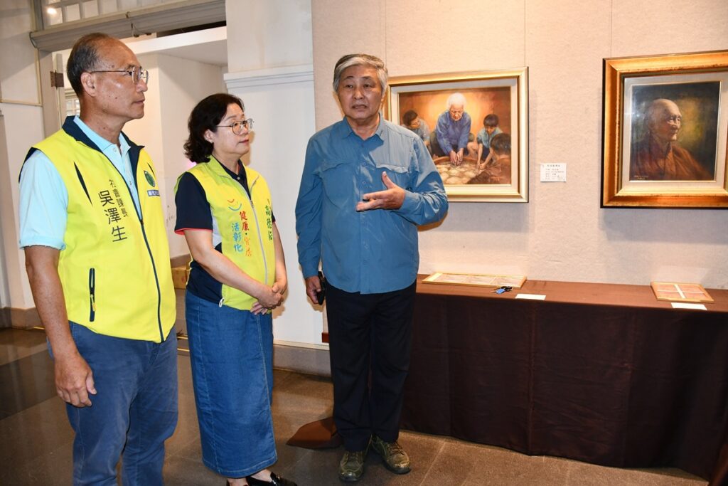 影音/彰化藝術館見證臺灣史~施並錫教授作品展  深化觀者對歷史的感受