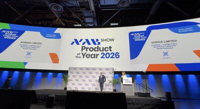 XGRIDS PortalCam獨攬四項 NAB 2026 年度產品大獎