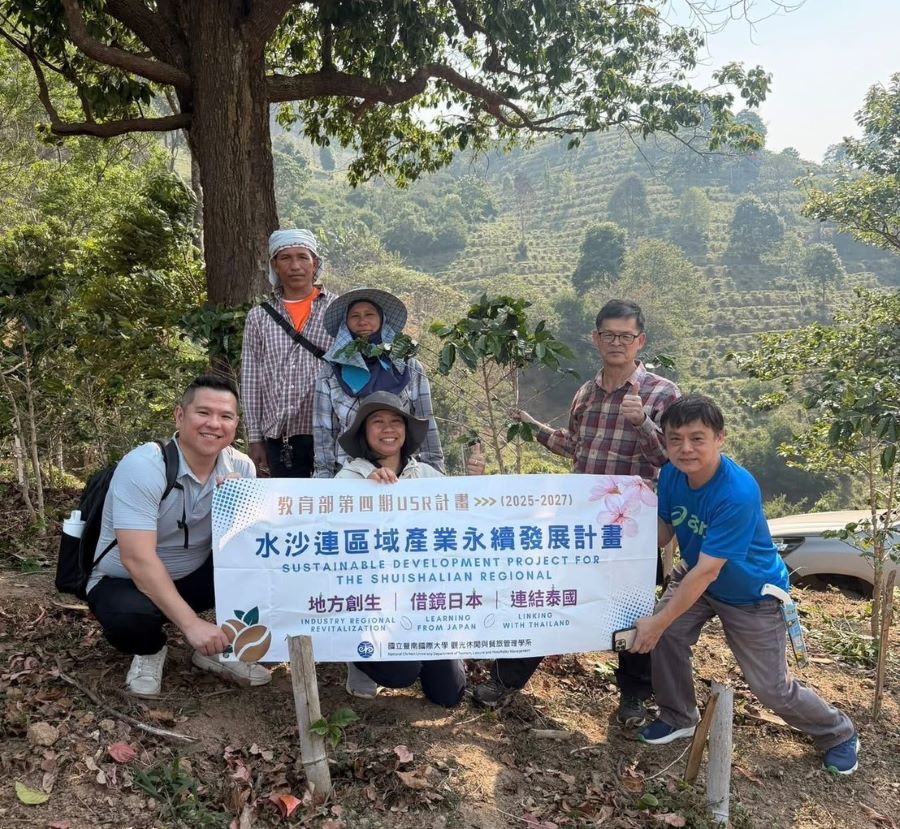 國立暨南國際大學跨國深耕泰北　USR計畫助力咖啡產業技術升級
