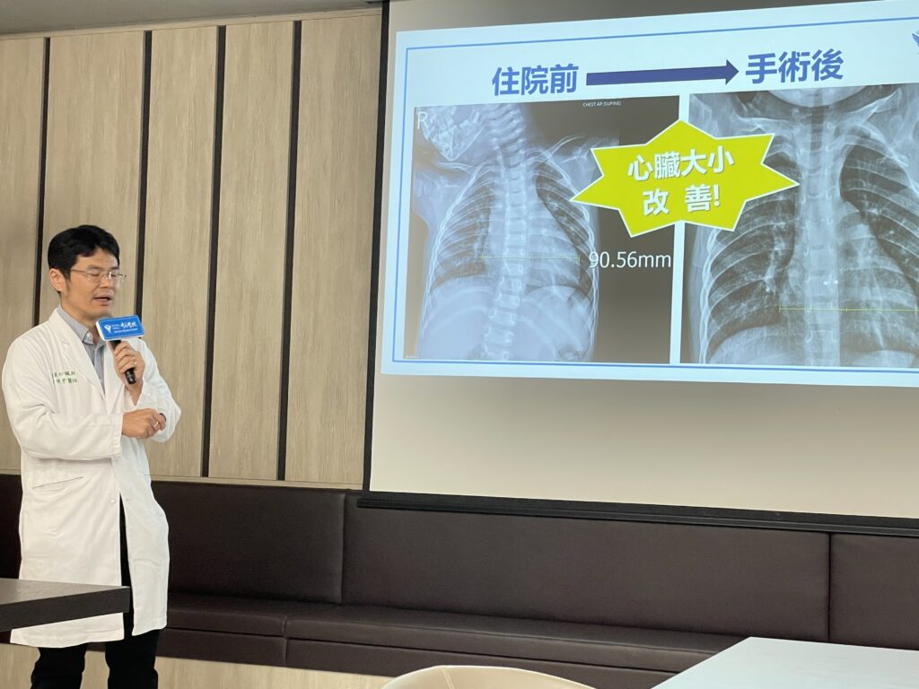 2歲半女童出生即「心臟缺損」！奇美醫院微創心導管封堵術助重拾健康