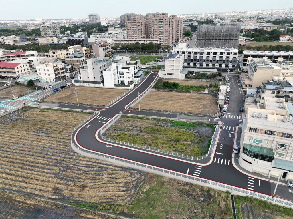 台中持續完善清水交通路網　投入1,506萬元開闢忠孝路468巷周邊道路