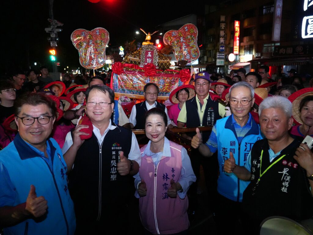 台中樂成宮旱溪媽祖回鑾！　22天遶境祈福圓滿完成 民政局長恭迎媽祖安座祈願國泰民安