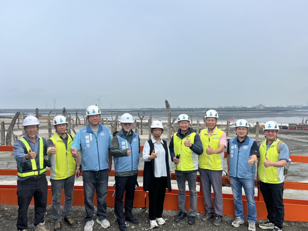 視察福寶海堤海岸改善工程　共創永續海岸新地標