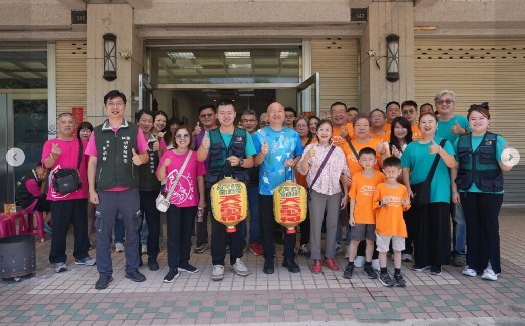罕見！桃園明賢昭明宮神明指定「導演」擔任爐主　毅然文創今熱鬧迎接媽祖駐駕