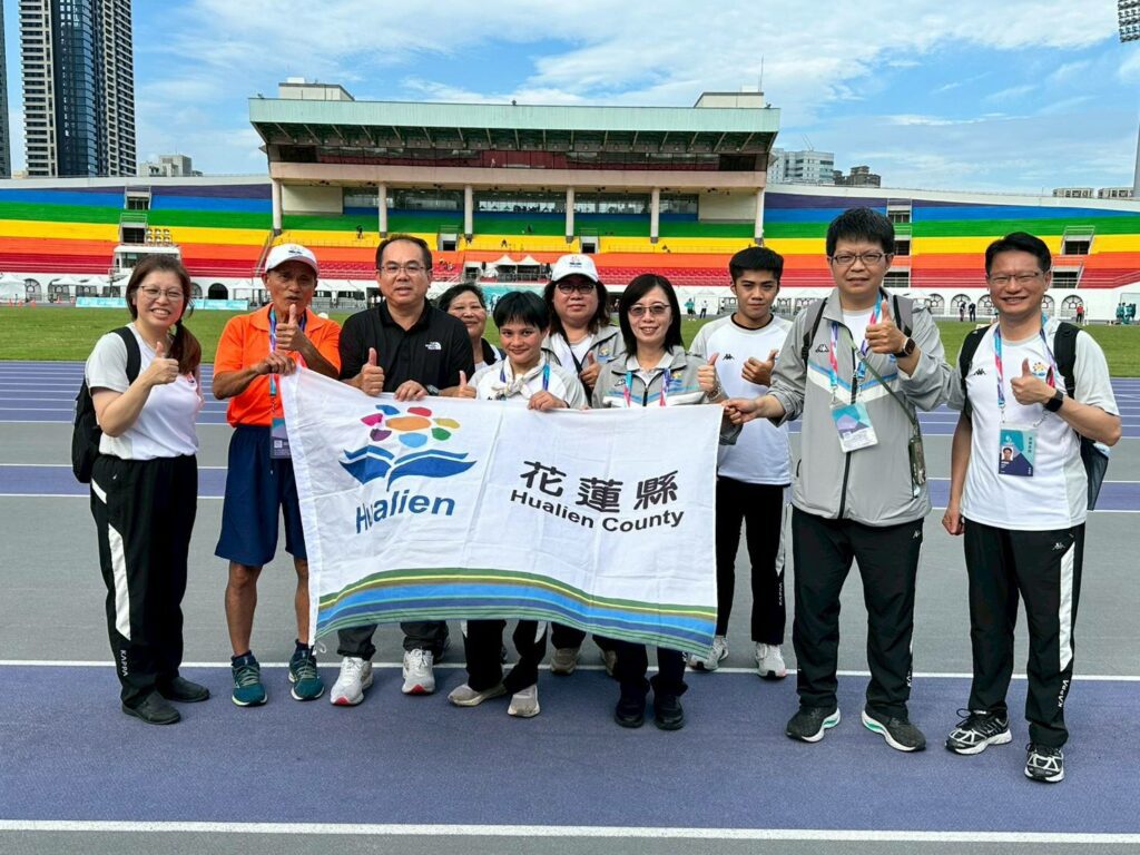 全國身障運花蓮代表隊發光發熱 單日狂掃8面金牌　