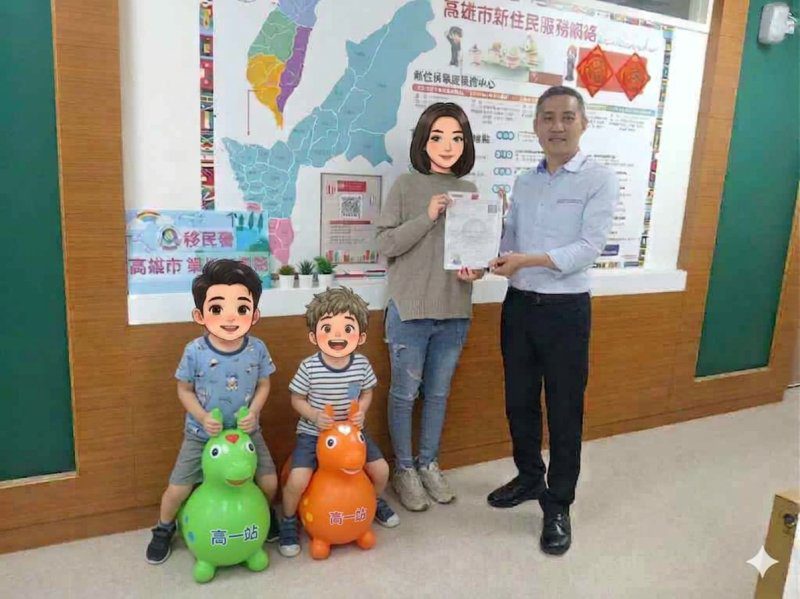 港灣新聞網 / 不用再躲了！高雄移民署暖助「外國小孩」設籍　終於能安心上學